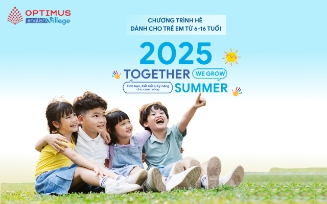 10 tuần - 10 Dự án cùng Optimus English Village