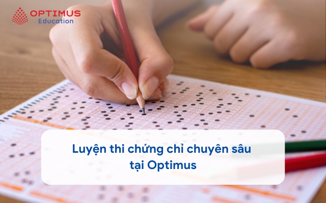 Khóa học Luyện thi chuyên sâu tại Optimus